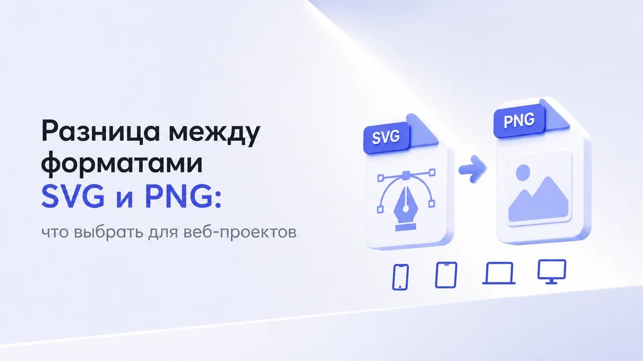 Разница между форматами SVG и PNG: что выбрать для веб-проектов